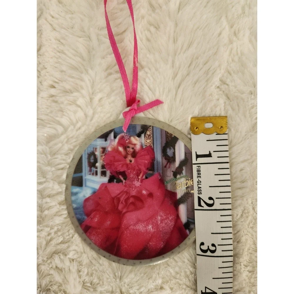 1997 Enesco Limited Edition Happy Holidays Barbie 1990 Hanging Ornament‎ #274240